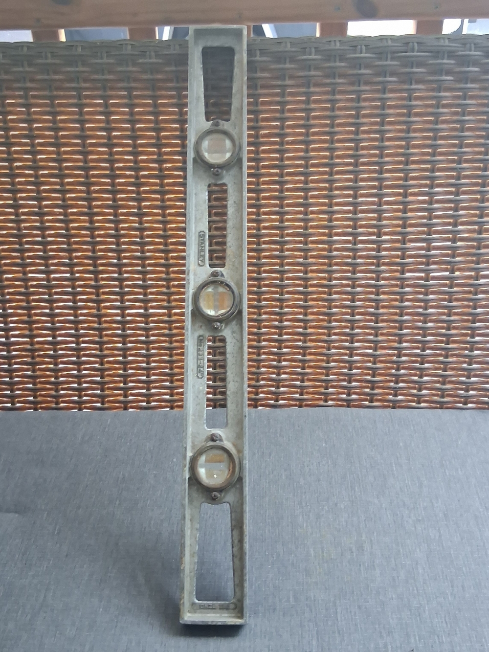 Vintage Stanley No. 233-24 Aluminum 24" Spirit Level